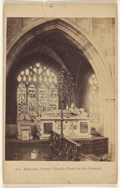 Francis Bedford, Malvern - Priory Church - Tomb in the Chancel.