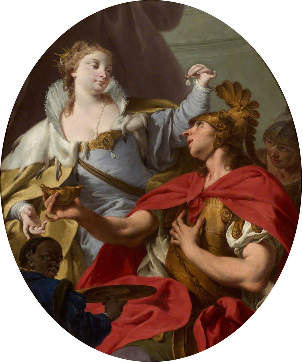 Giambattista Pittoni, Cleopatra and the Pearl