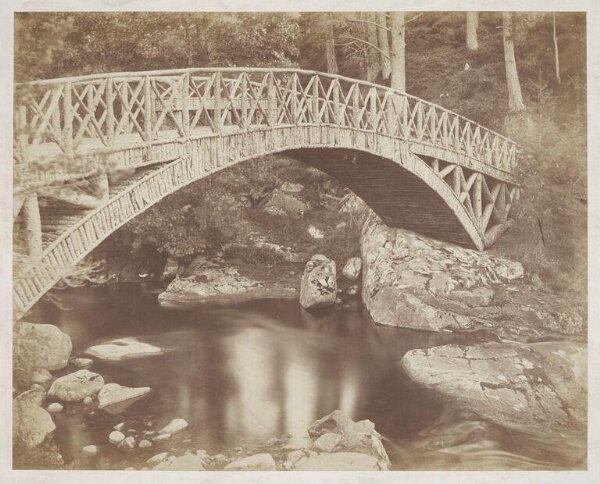 Roger Fenton, Bridge at Garravalt Falls