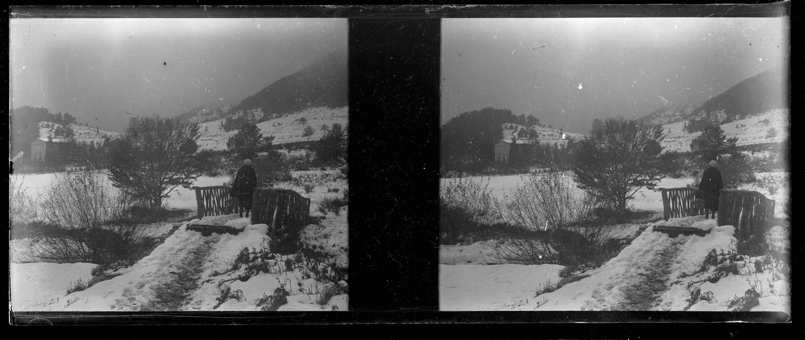 Desconegut, [Snowy landscape]