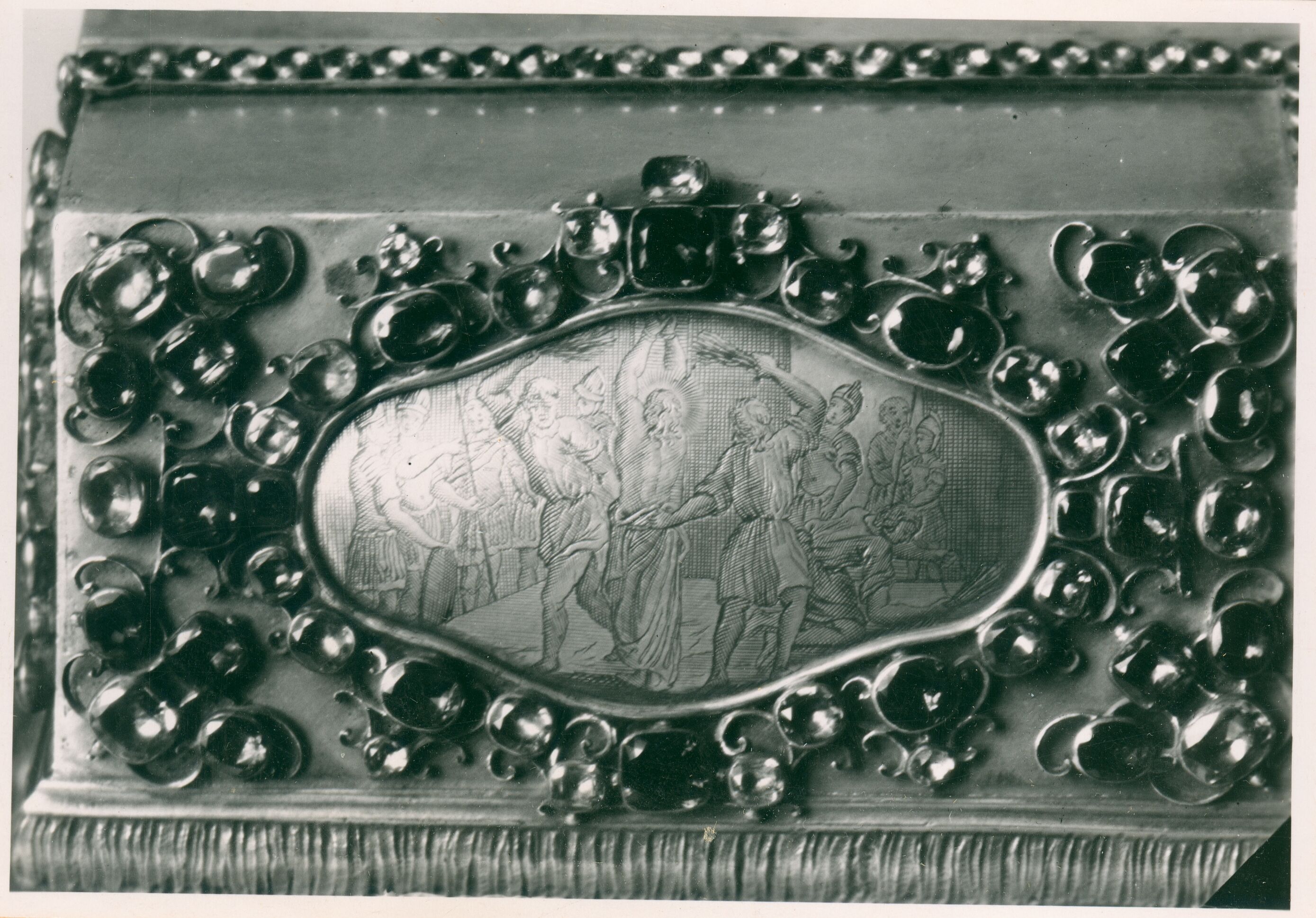 Vladimir Tkalčić, Zagreb - Zagrebačka katedrala - Tumba za sv. Otajstvo, detalj: prizor Kristova šibanja; iz 1721. godine