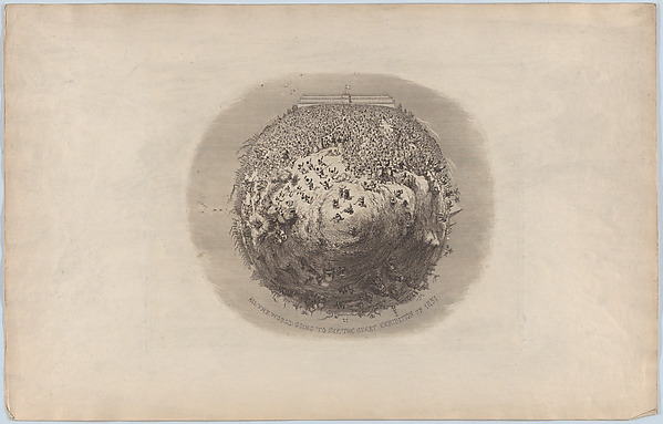 George Cruikshank, All the World is Going to See the Great Exhibition of 1851