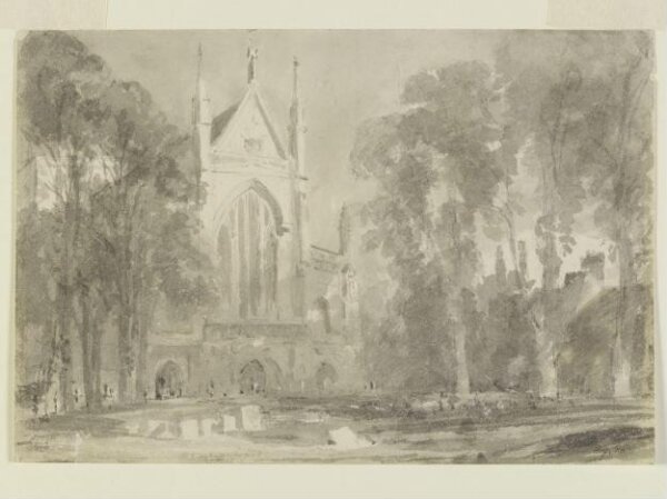 Constable, John (RA), Winchester Cathedral: west front