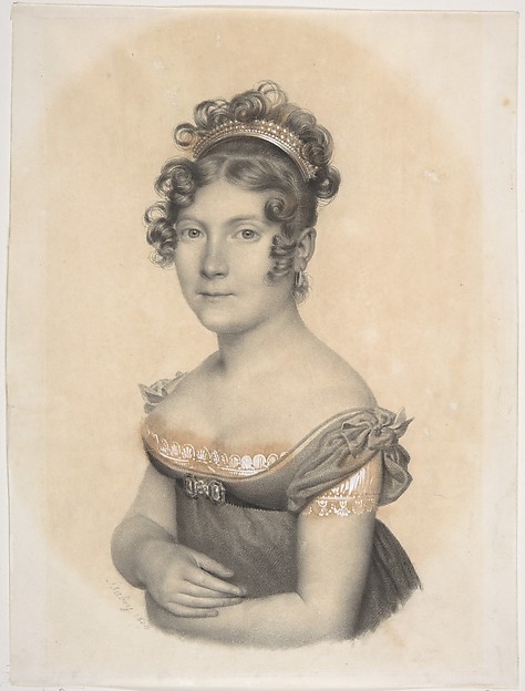 Jean-Baptiste Isabey, Lady of the Court of Napoléon I