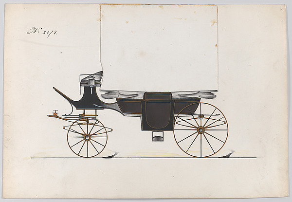 Brewster & Co., Design for Landau, No. 3178