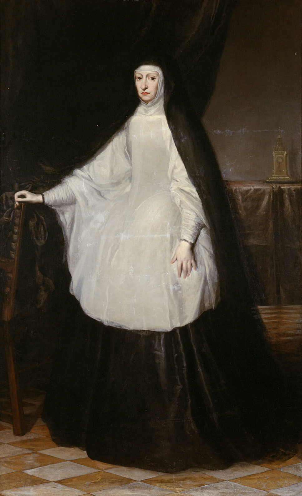 Juan Carreño de Miranda, Erzherzogin Maria Anna, Königin von Spanien, als Witwe