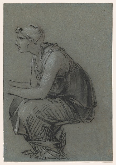 Pierre Paul Prud'hon, Study for Astyanax’s Nurse