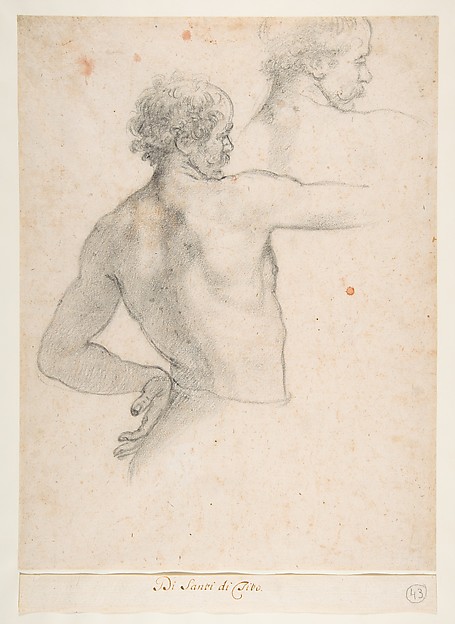 Santi di Tito, Two Studies of a Man