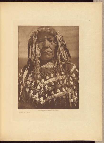 Edward S. Curtis, Piegan Woman
