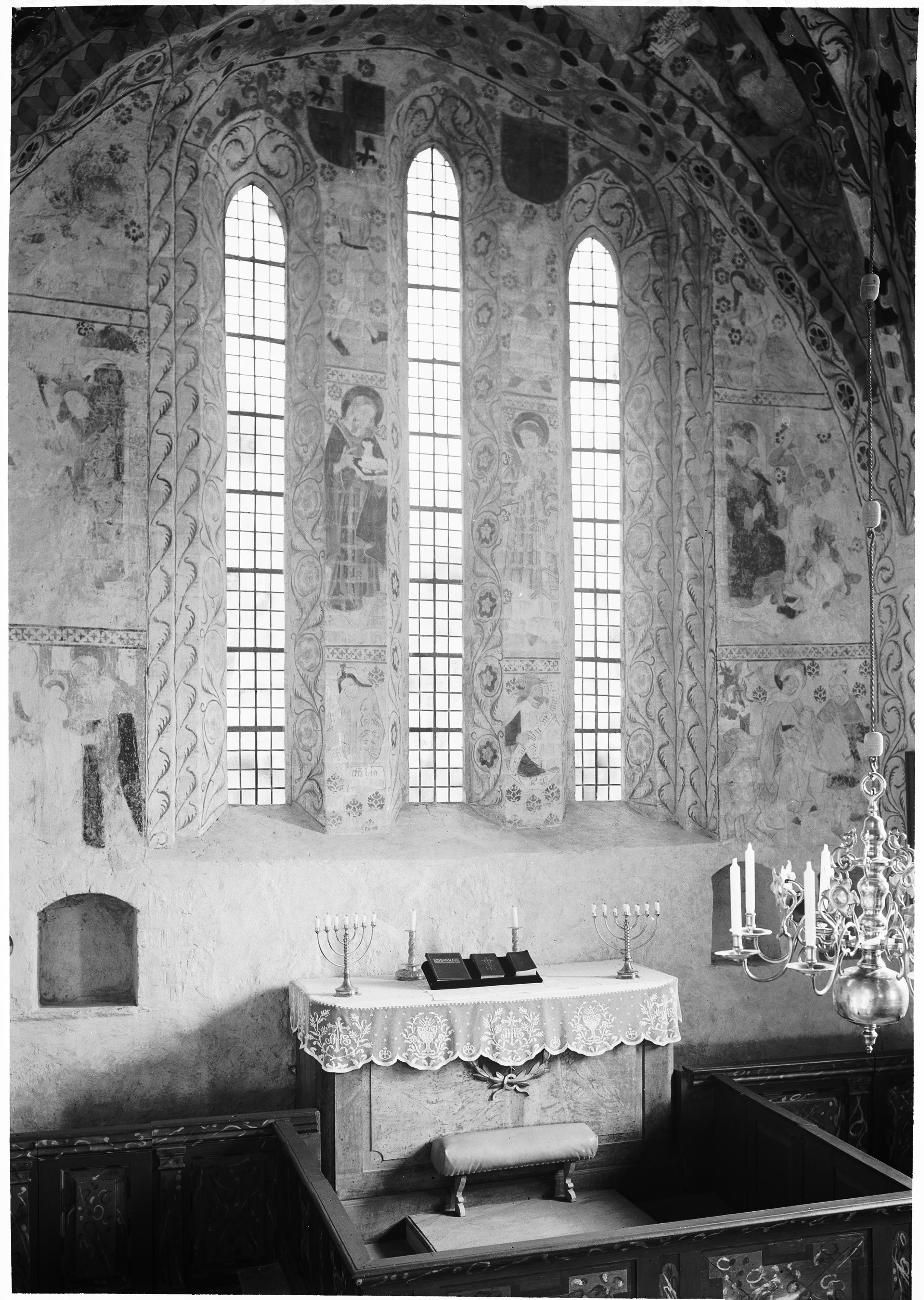 Alfred Nilson, Härkeberga kyrka