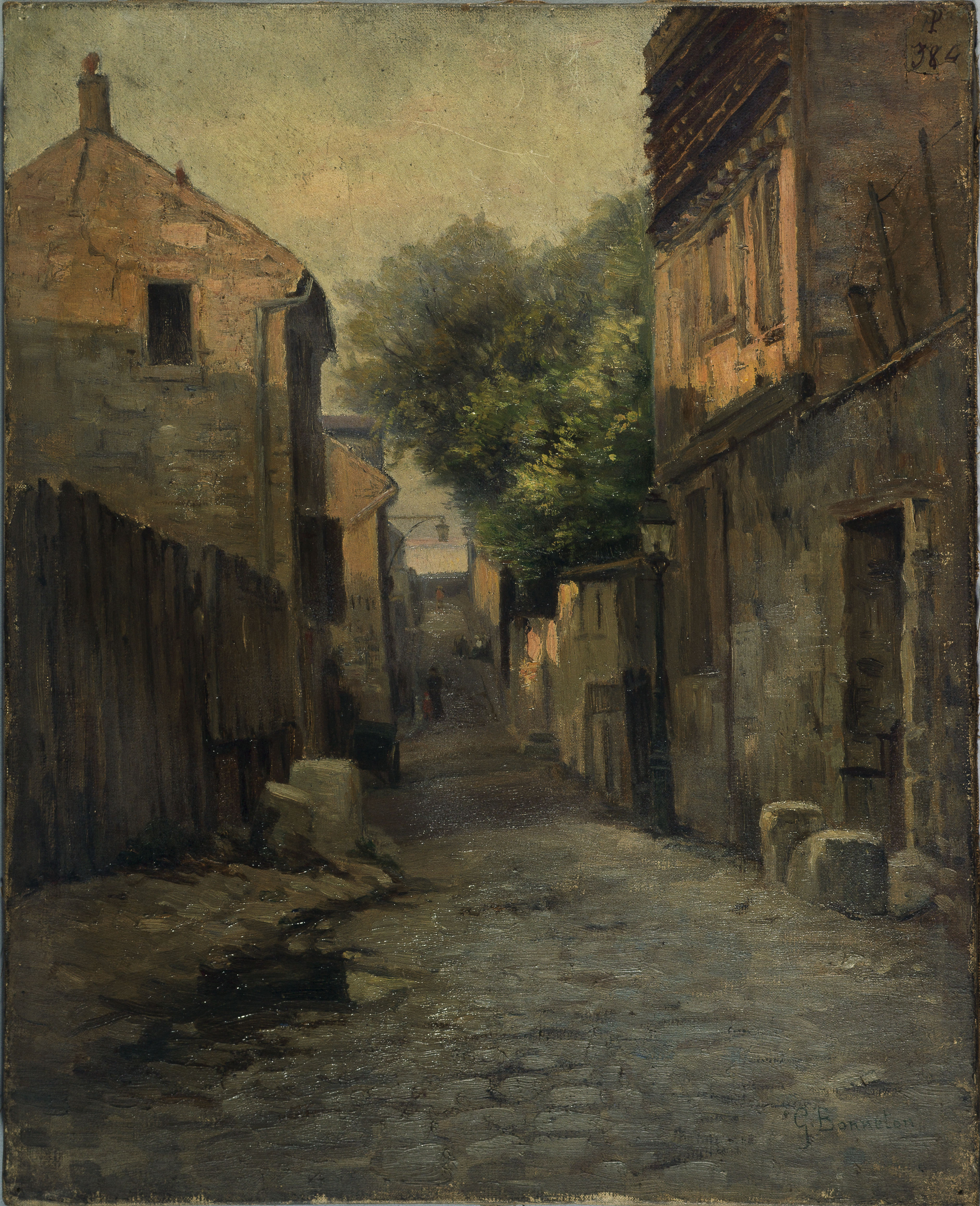 Germain Eugène Bonneton, La rue de la Fontaine-à-Mulard (place de Rungis)