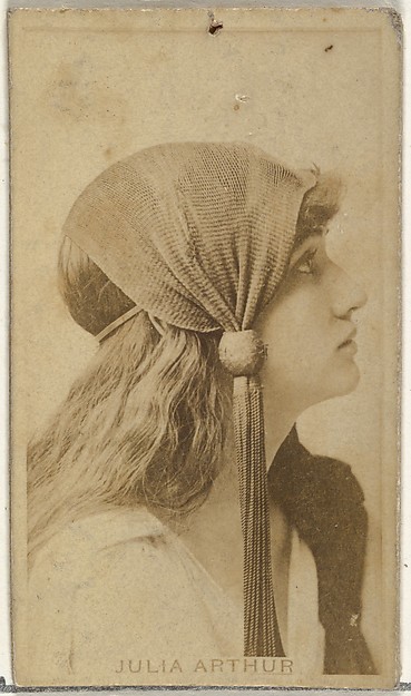 W. Duke, Sons & Co., Julia Arthur, from the Actors and Actresses series (N145-8) issued by Duke Sons & Co. to promote Duke Cigarettes