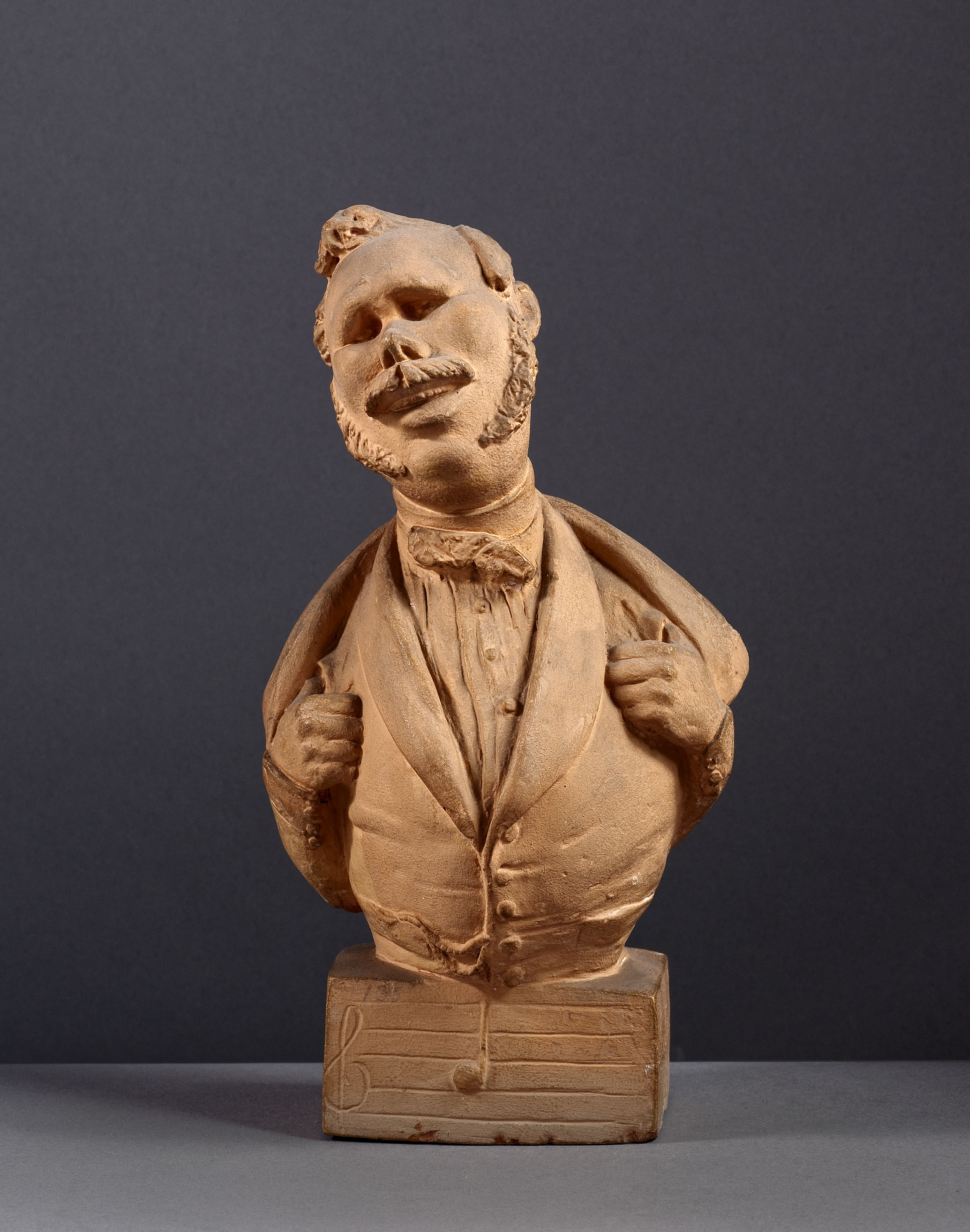 Jean Pierre Dantan, Portrait-charge de Louis-Théodore de Lassalle (1789-1846), officier d'ordonnance de Louis-Philippe