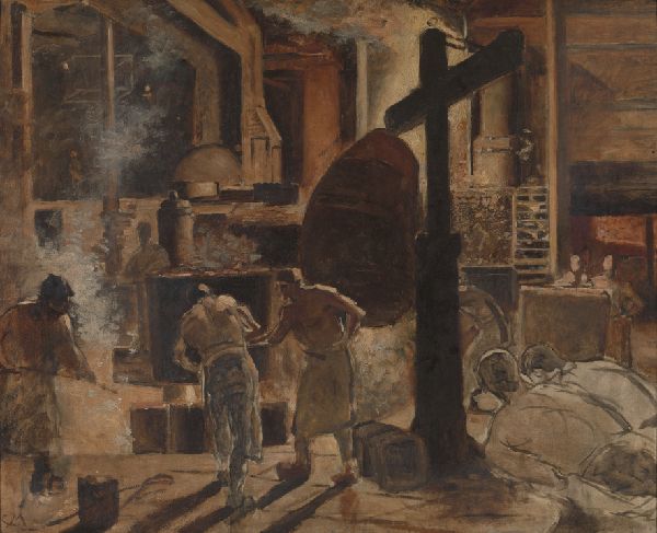 Constantin Meunier, Steelworks