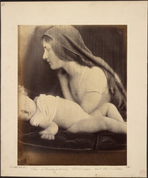 Julia Margaret Cameron, The Shunamite Woman and her dead Son