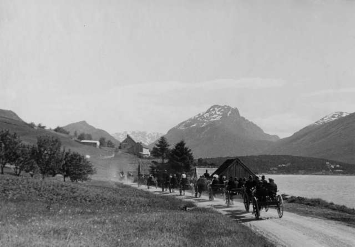 Anders Beer Wilse, Bryllups-opptog