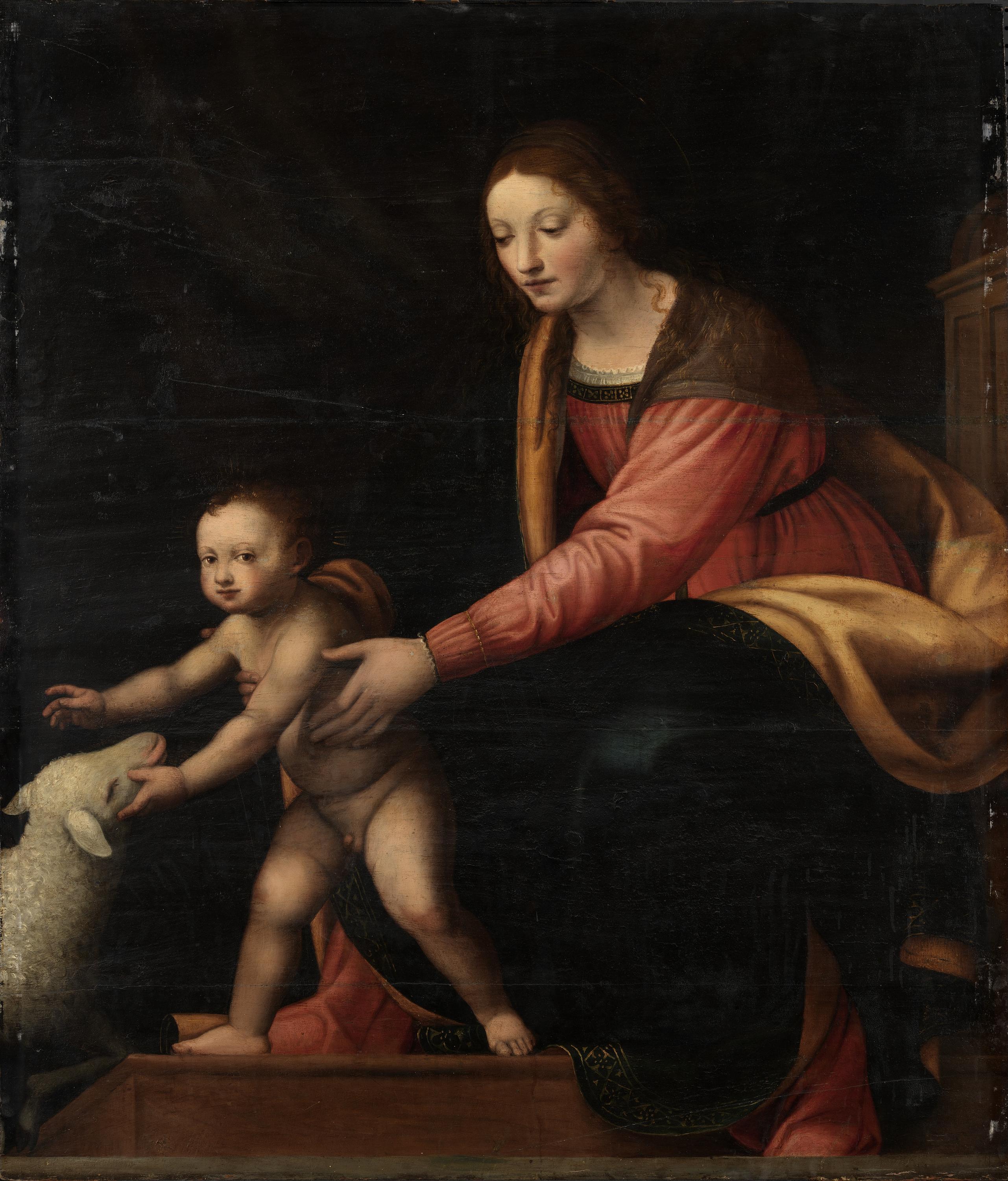 Bernardino Luini, Madonna and Child