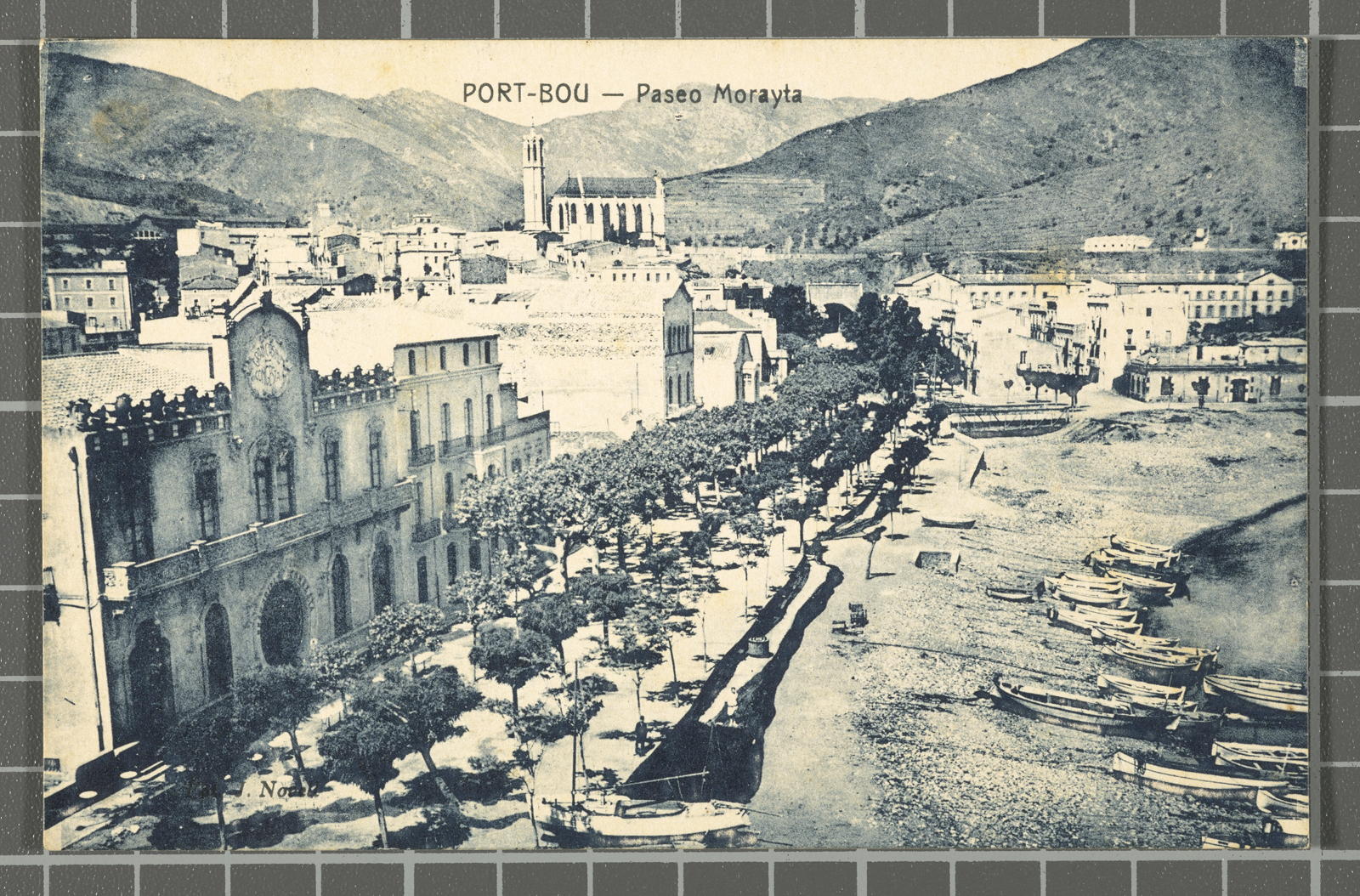 Desconegut, Port-Bou - Paseo Morayta