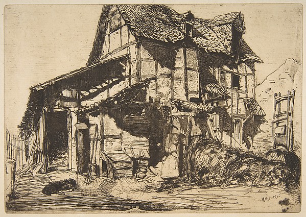 James McNeill Whistler, The Unsafe Tenement (The Old Farm)