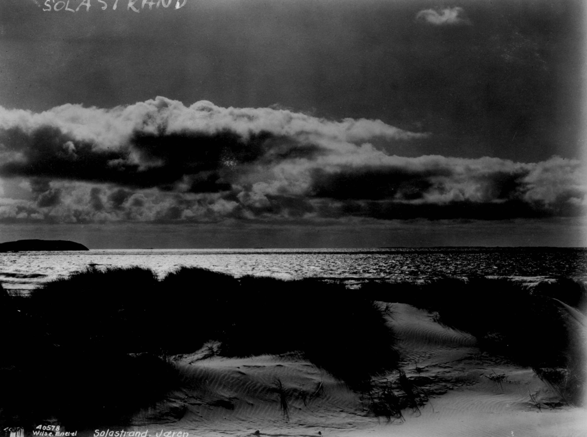 Anders Beer Wilse, Wilse original, landskap Solastrand.