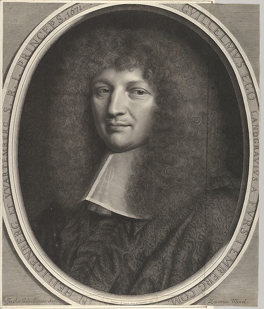 Robert Nanteuil, Le cardinal Guillaume-Égon de Fürstenberg