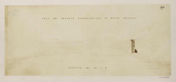Parker, John Henry, Palatine - Longitudinal Section.