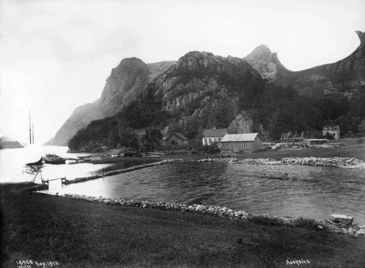 Anders Beer Wilse, Aaensire