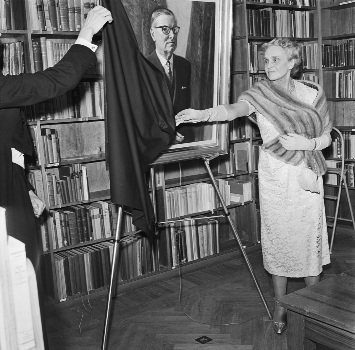 Uppsala-Bild, Juridicum, invigningsfest, Uppsala 1963