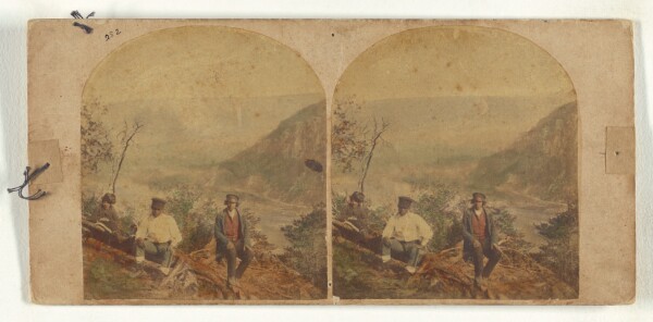 New York Stereoscopic Company, View on the Potomac. No. 3. From Pinnacle Mountain. The Blue Ridge in the distance.