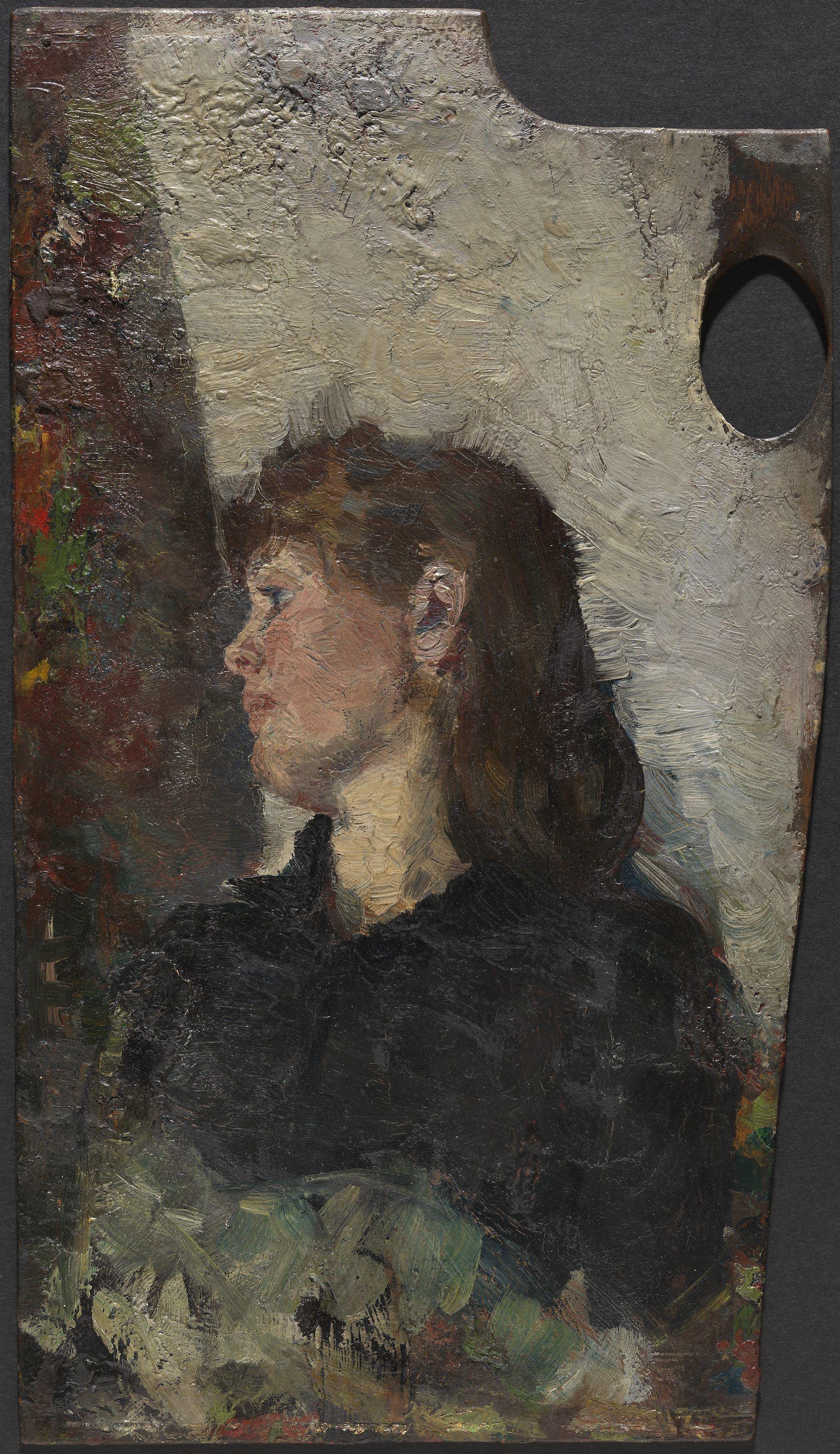 Christian Krohg, Portrait of the Painter Oda Krohg