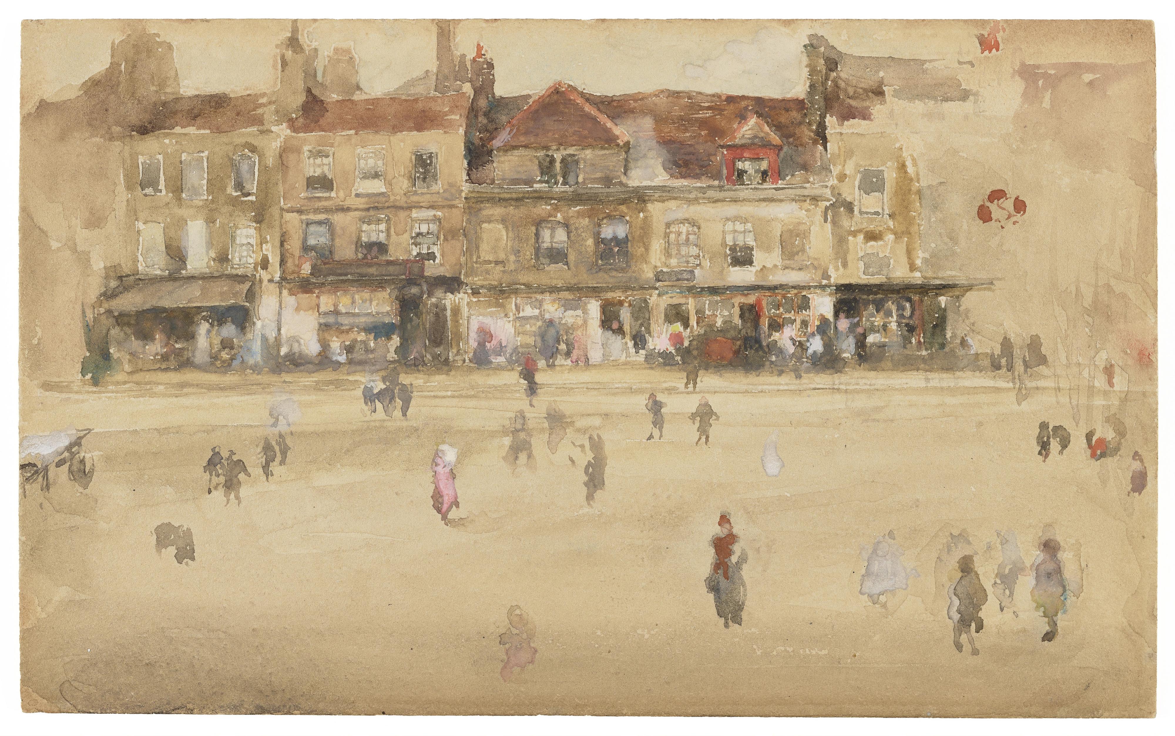 James McNeill Whistler, Red and Brown-Hoxton
