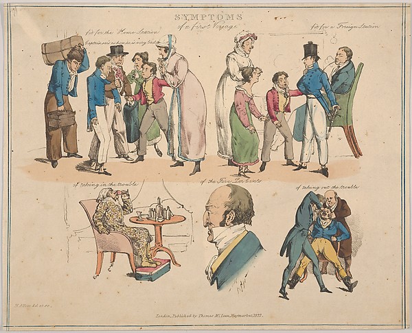 Henry Thomas Alken, Symptoms of a First Voyage