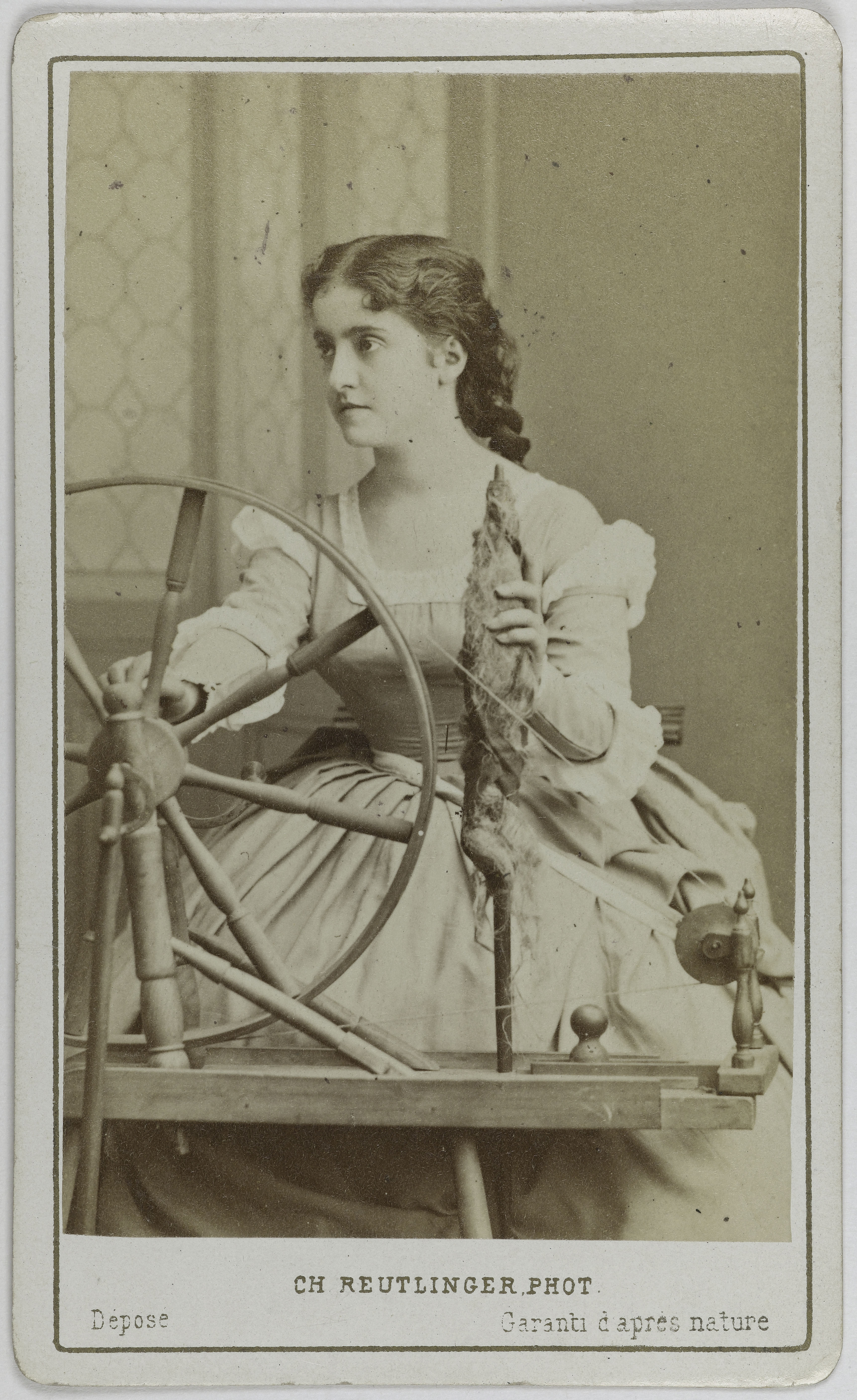 Disderi & Cie, Portrait de Patti Adelina, (Adela-Juana-Maria, dite), (1843-1919), (chanteuse lyrique)
