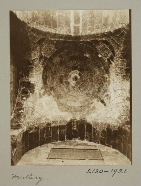 K.A.C. Creswell, Vaulting at the mosque of Mamluk Sultan al-Zahir Baybars, Cairo