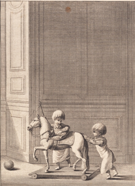 J.F. Clemens, Kronprins Frederiks barnelege. I