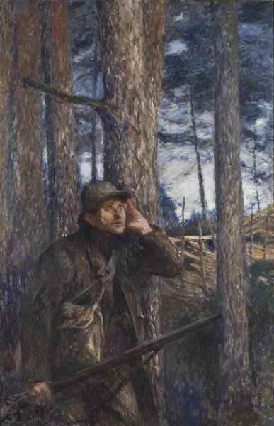 Bruno Liljefors, Tjuvskytt