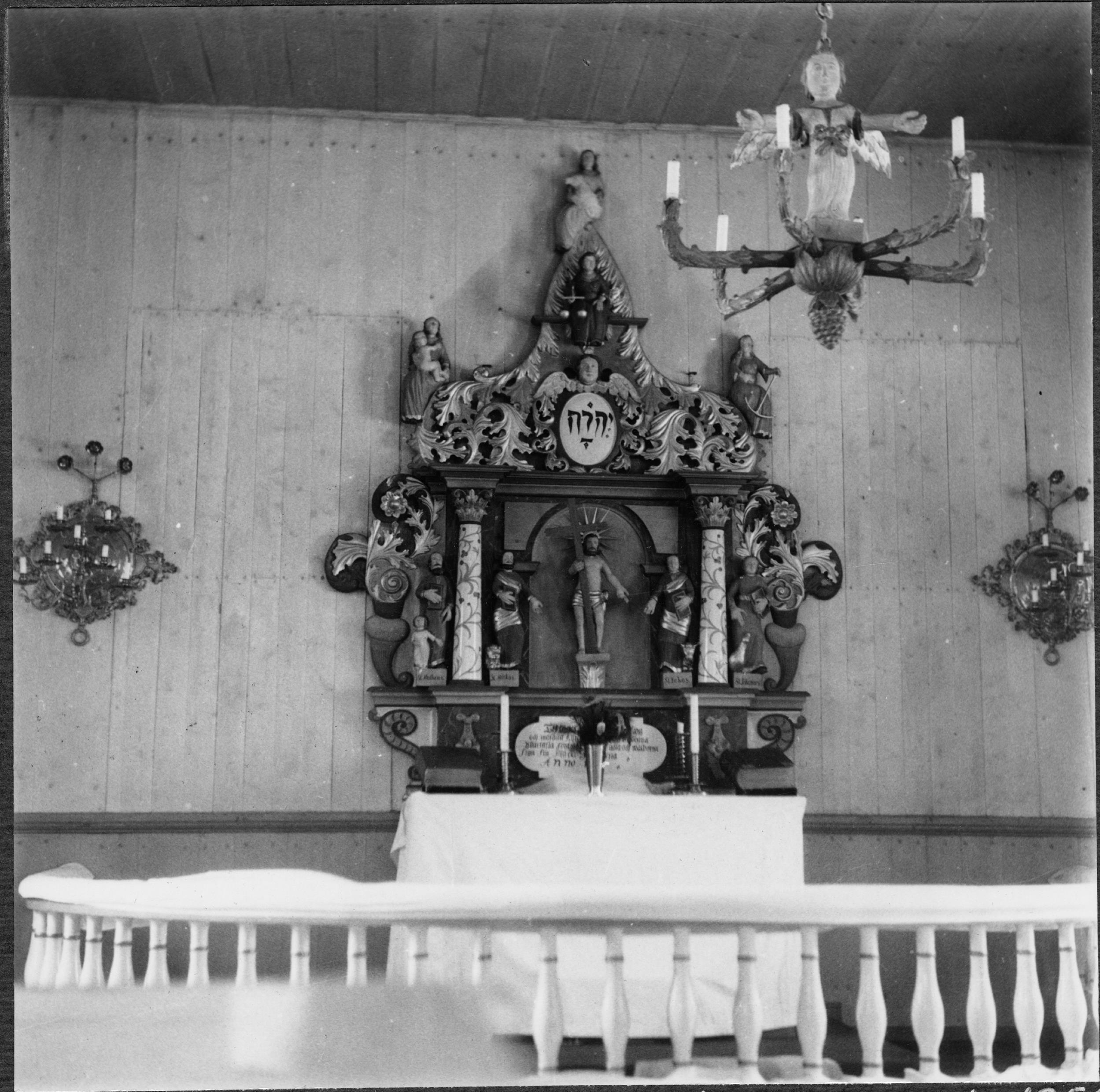 Olle Hellström, Mofalla kyrka