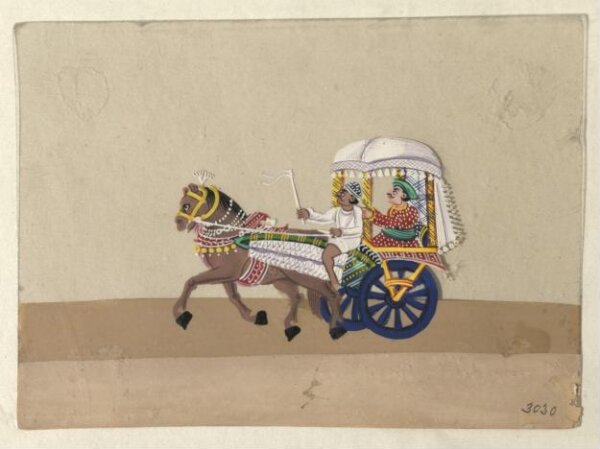 Unknown, One of Twelve drawings depicting methods of transport