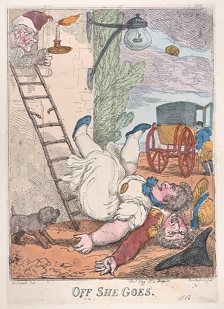 Thomas Rowlandson, Off She Goes