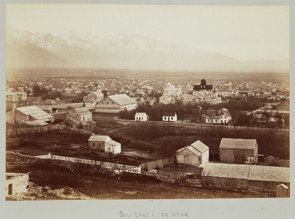 Carleton Watkins, [Salt Lake City, Utah]