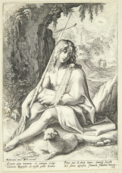 Hendrick Goltzius, Johannes Døberen i ørkenen