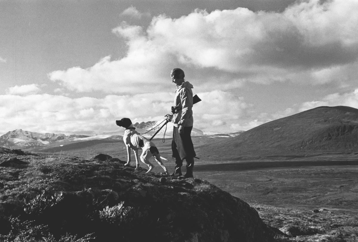 Anders Beer Wilse, Prot: Fru Küer med hund
