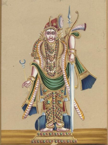 Unknown, One of twenty-eight paintings, fifteen depicting occupations, thirteen depicting deities.