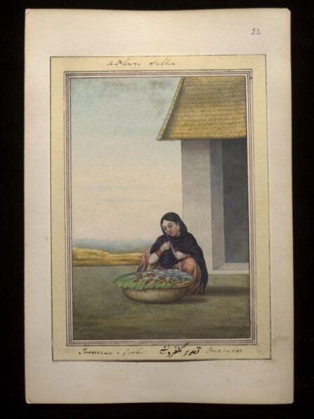 Unknown, An album containing fifty-three drawings depicting occupations.