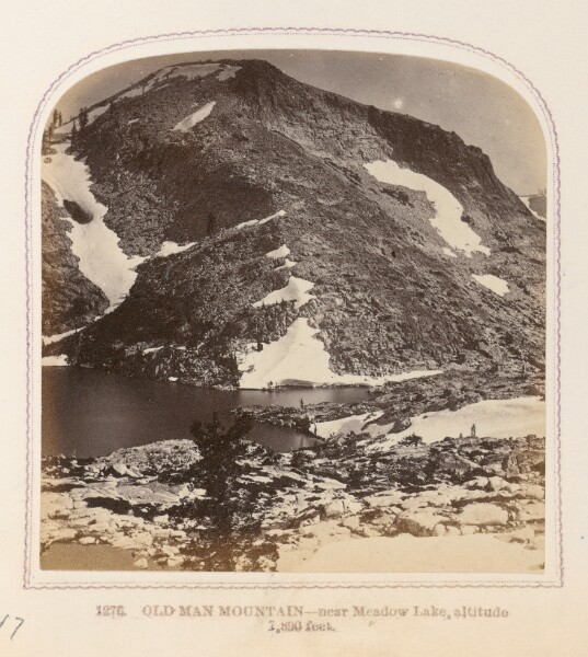 Thomas Houseworth, Old Man Mountain — Near Meadow Lake