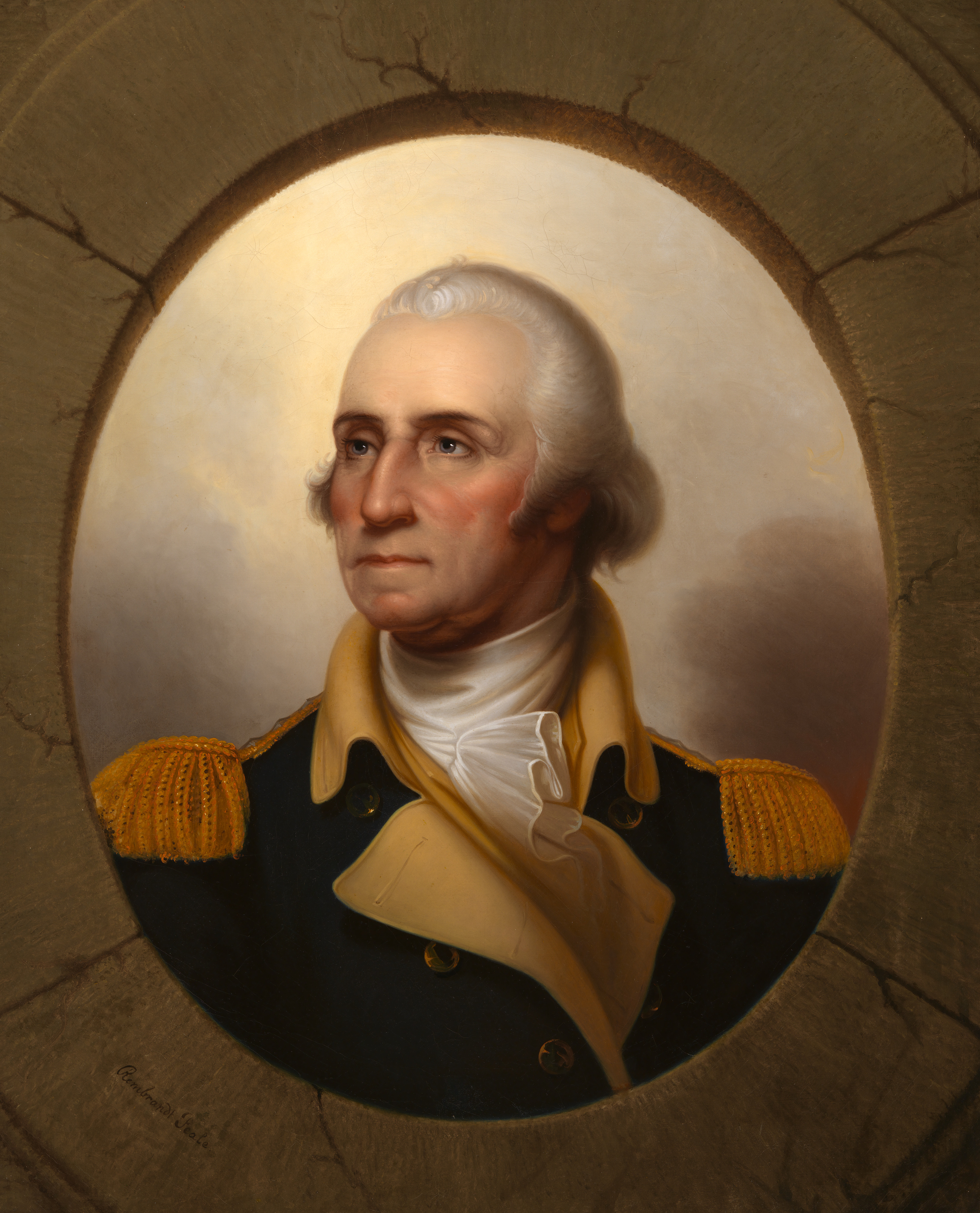 Rembrandt Peale, George Washington (Porthole type)