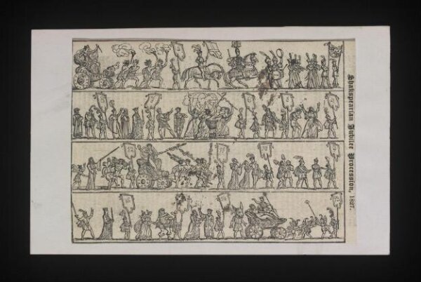 Unknown, Shakespeare Jubilee Procession