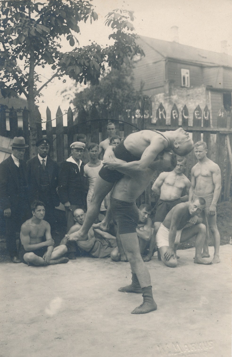 Voldemar (autor) Markus, Tartus Kalev wrestling competitions