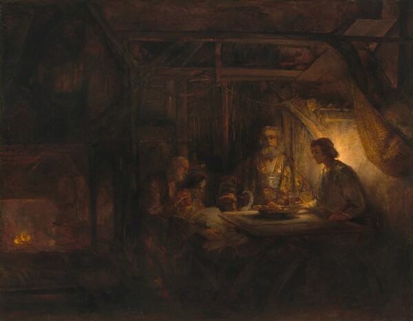 Rembrandt van Rijn, Philemon and Baucis