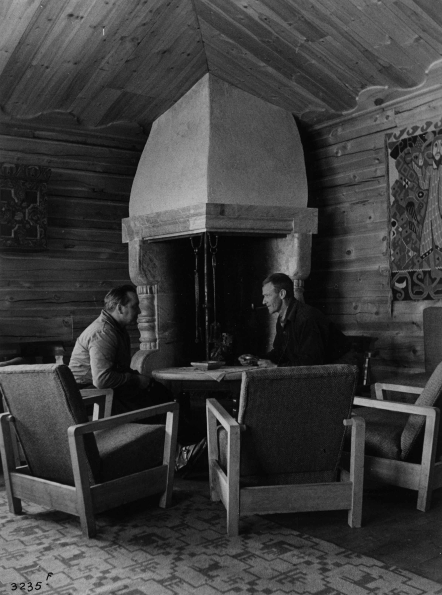 Anders Beer Wilse, Interiør, Spiterstulen, Visdalen, Jotunheimen, 1936